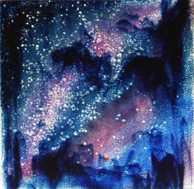 Milky Way Magic Glass Painting